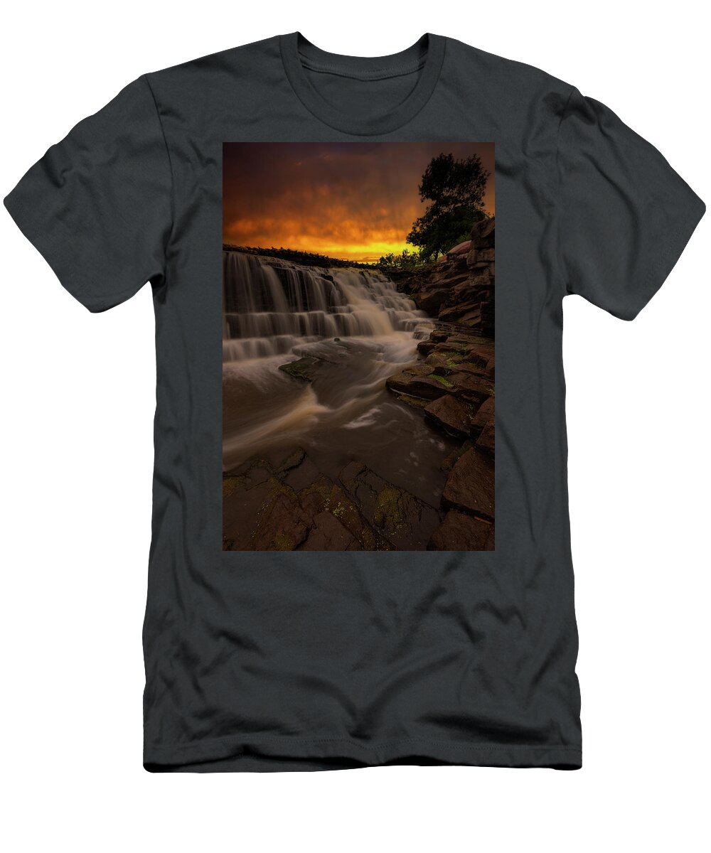 Split Rock T-Shirt featuring the photograph Where Dreams Meet Reality by Aaron J Groen