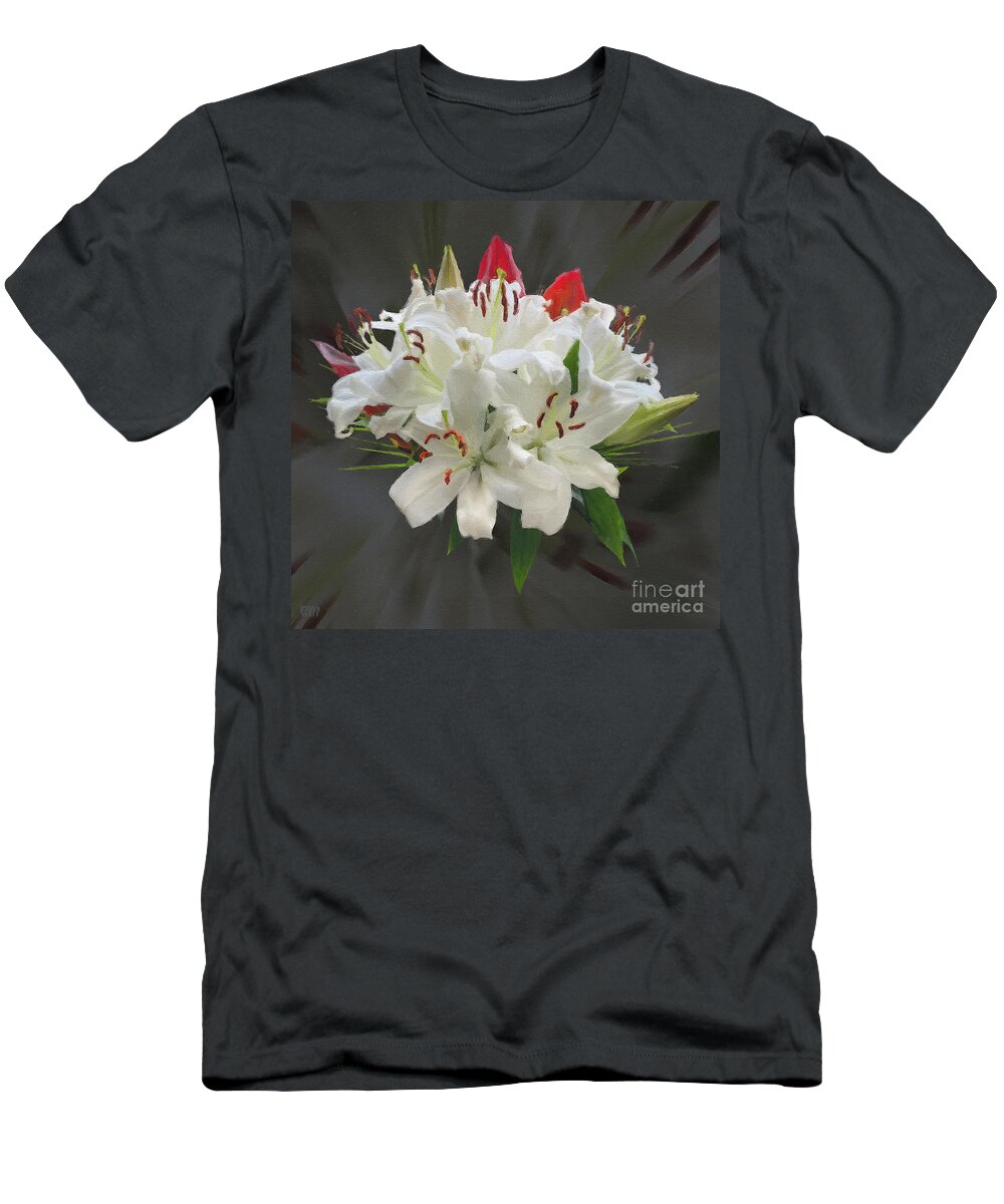 Wedding T-Shirt featuring the photograph White Bouquet by Brian Watt