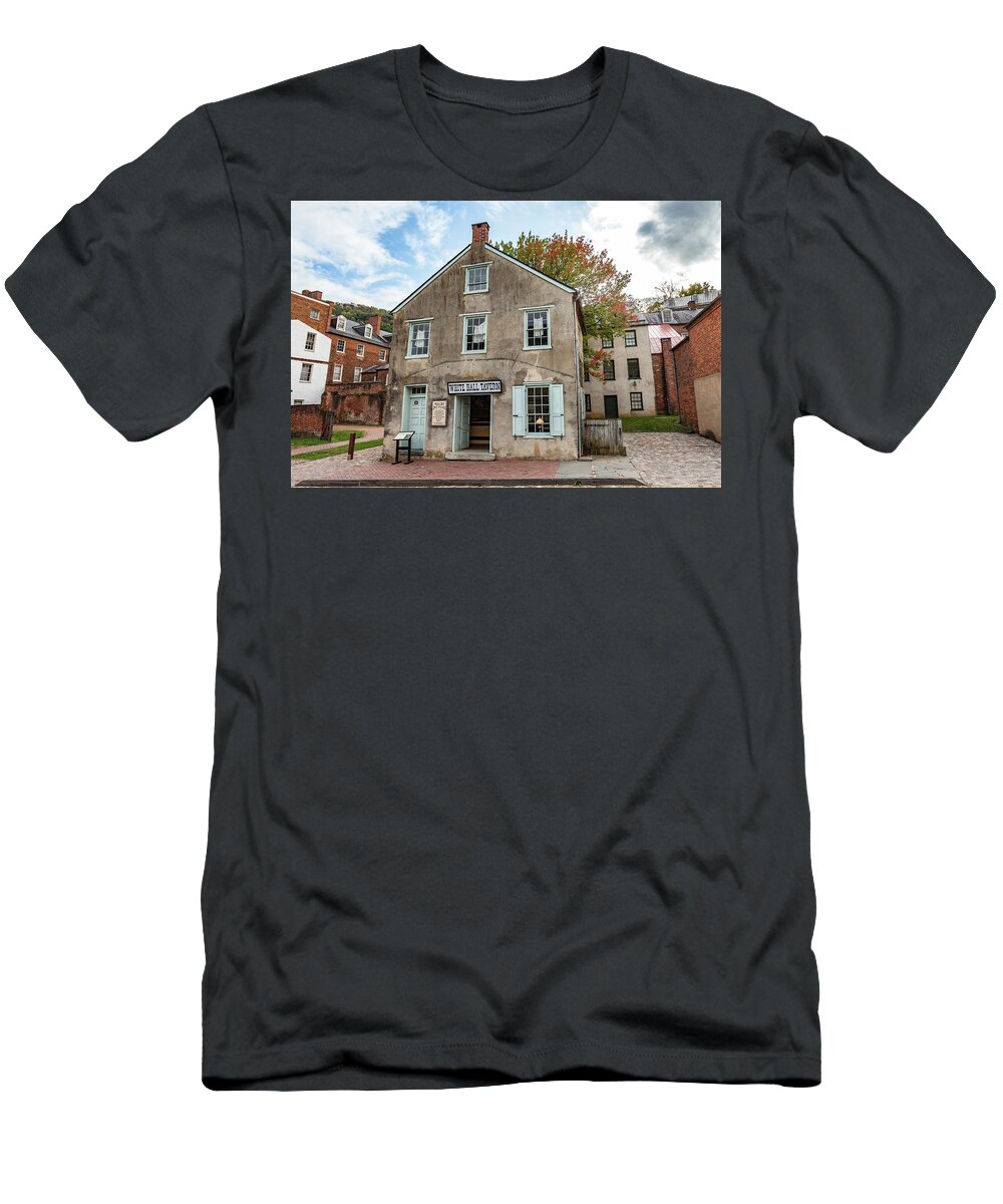 Harper's Ferry T-Shirt featuring the photograph White Hall Tavern by Chris Spencer