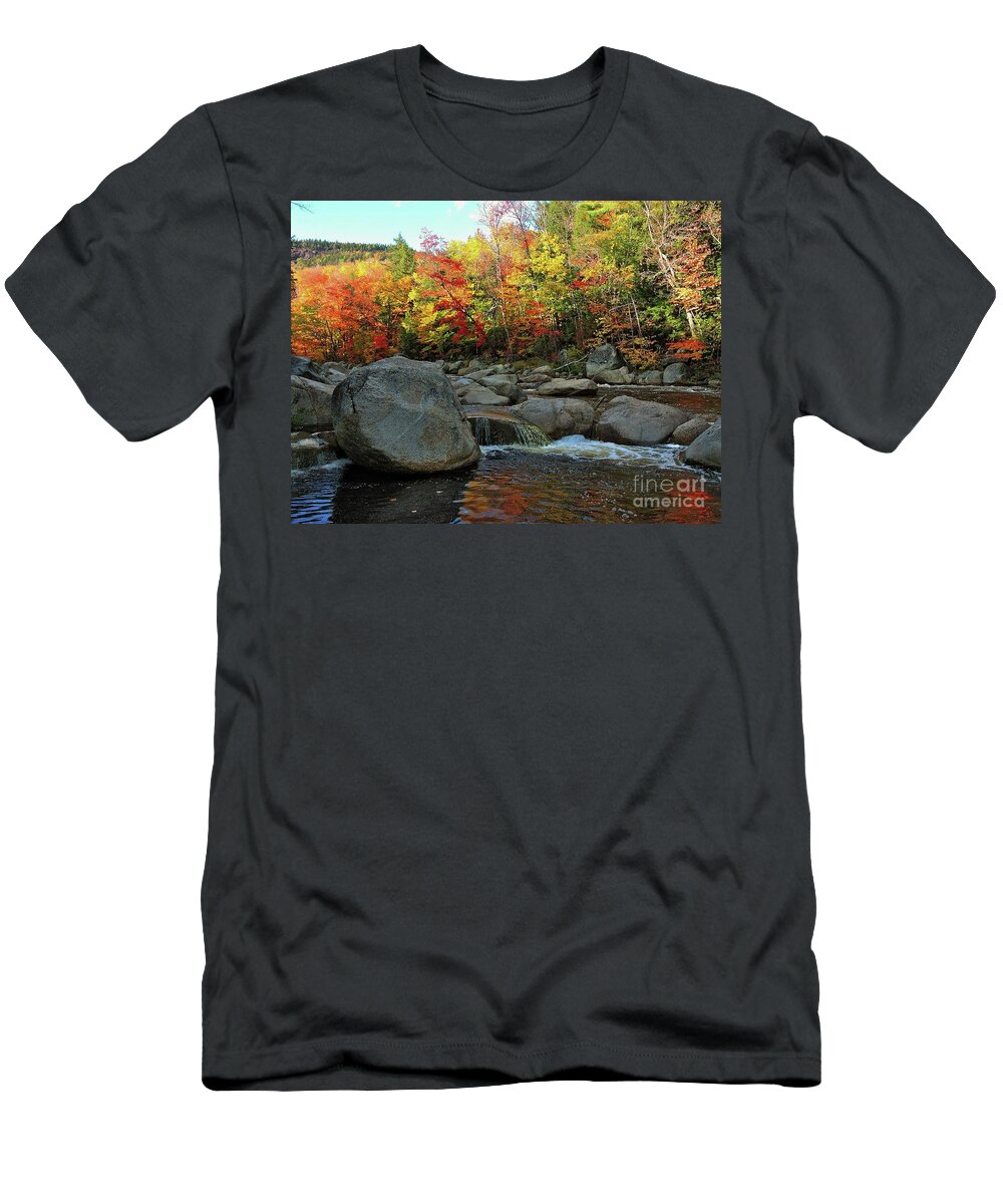  River T-Shirt featuring the photograph White Mountains #3 by Marcia Lee Jones