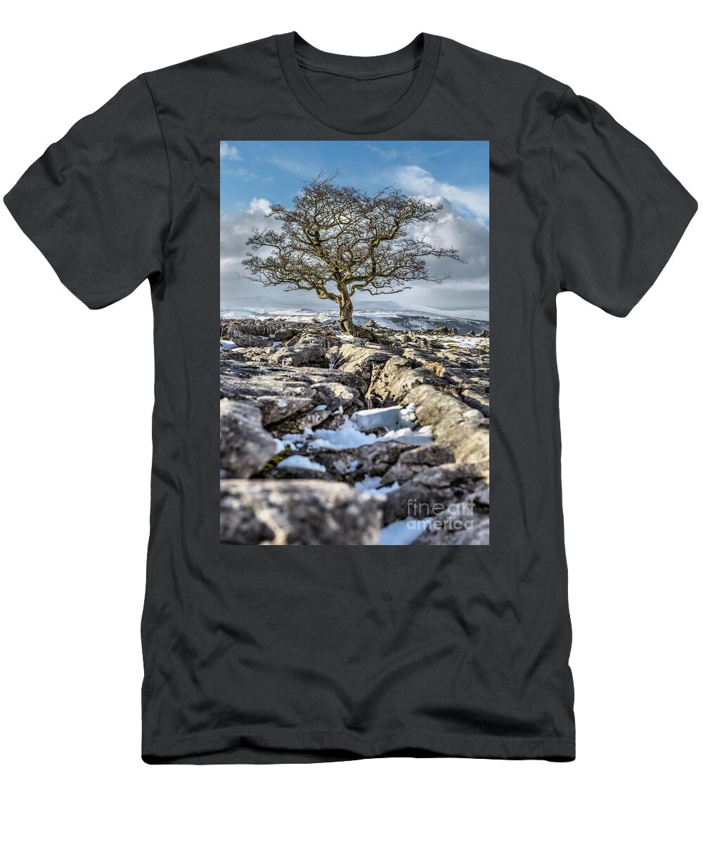England T-Shirt featuring the photograph Winskill Stones by Tom Holmes Photography