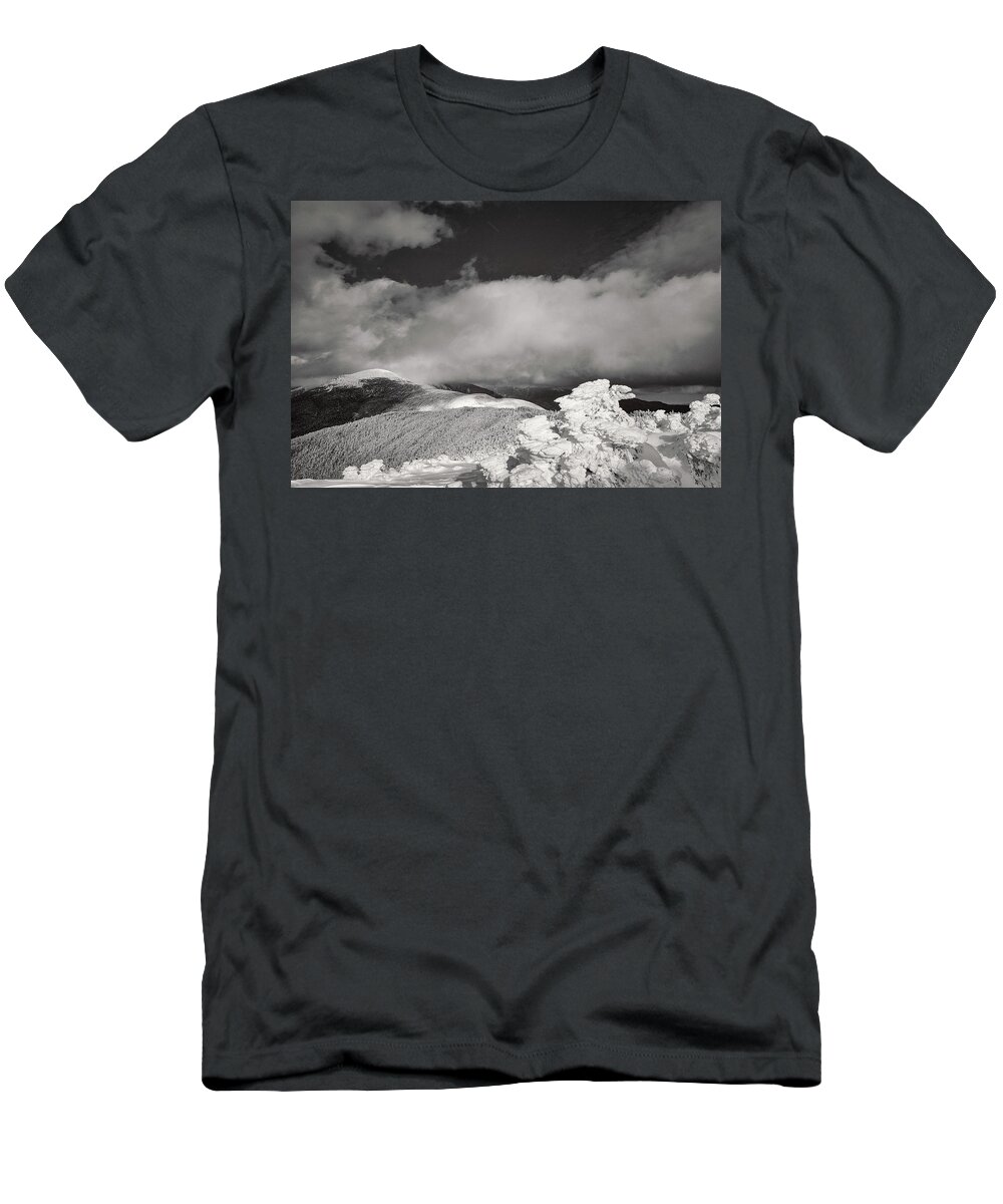 4000 Footer T-Shirt featuring the photograph Winter Magic, Mount Eisenhower by Jeff Sinon