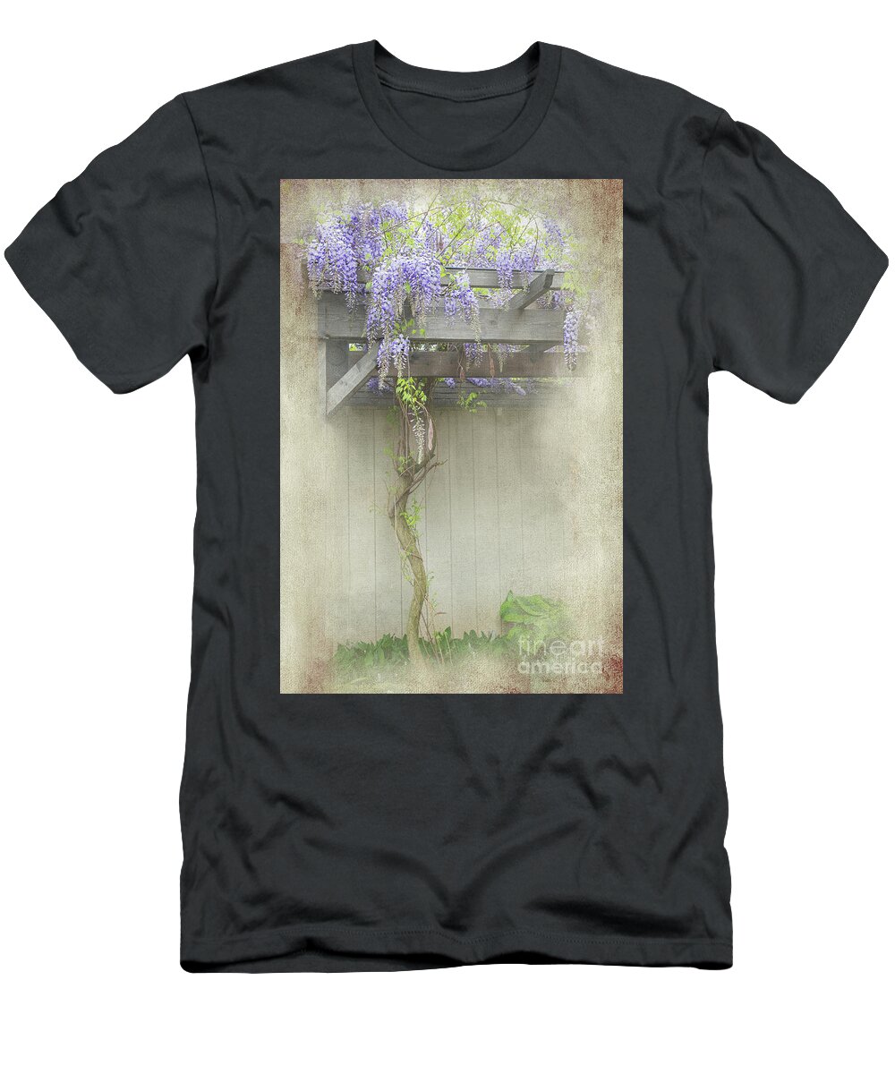 Flowers T-Shirt featuring the photograph Wisteria Tree by Marilyn Cornwell
