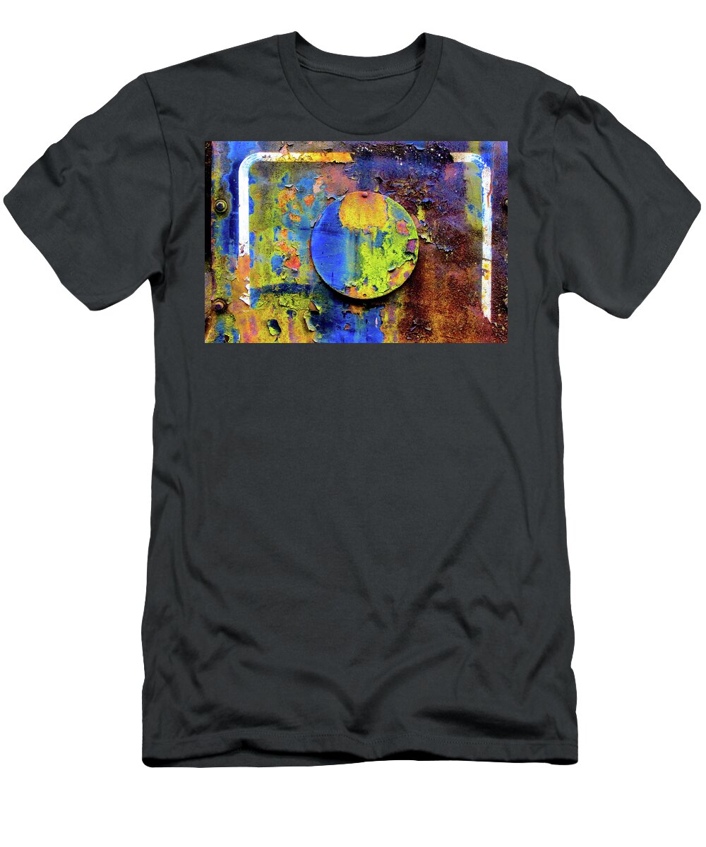 Northwest Railway Museum T-Shirt featuring the photograph World View by Larey McDaniel