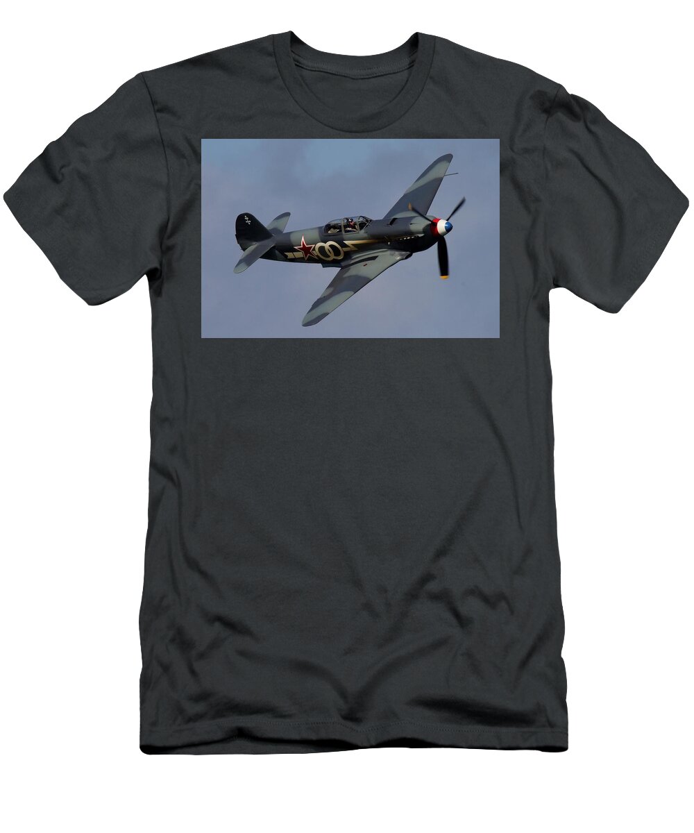 Ww2 T-Shirt featuring the photograph Yak 3 by Neil R Finlay