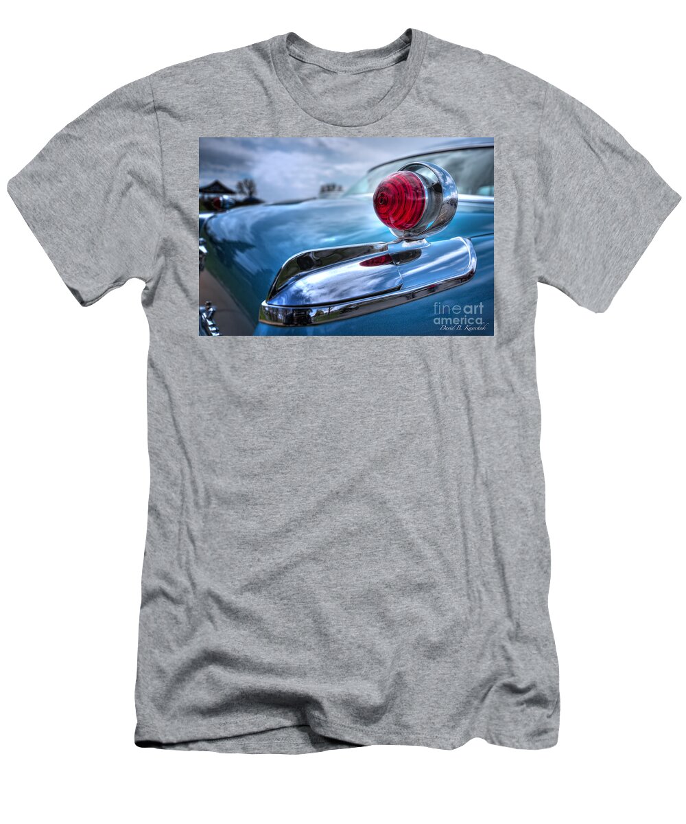 1955 Chrysler Imperial T-Shirt featuring the photograph 1955 Chrysler Imperial by Arttography LLC