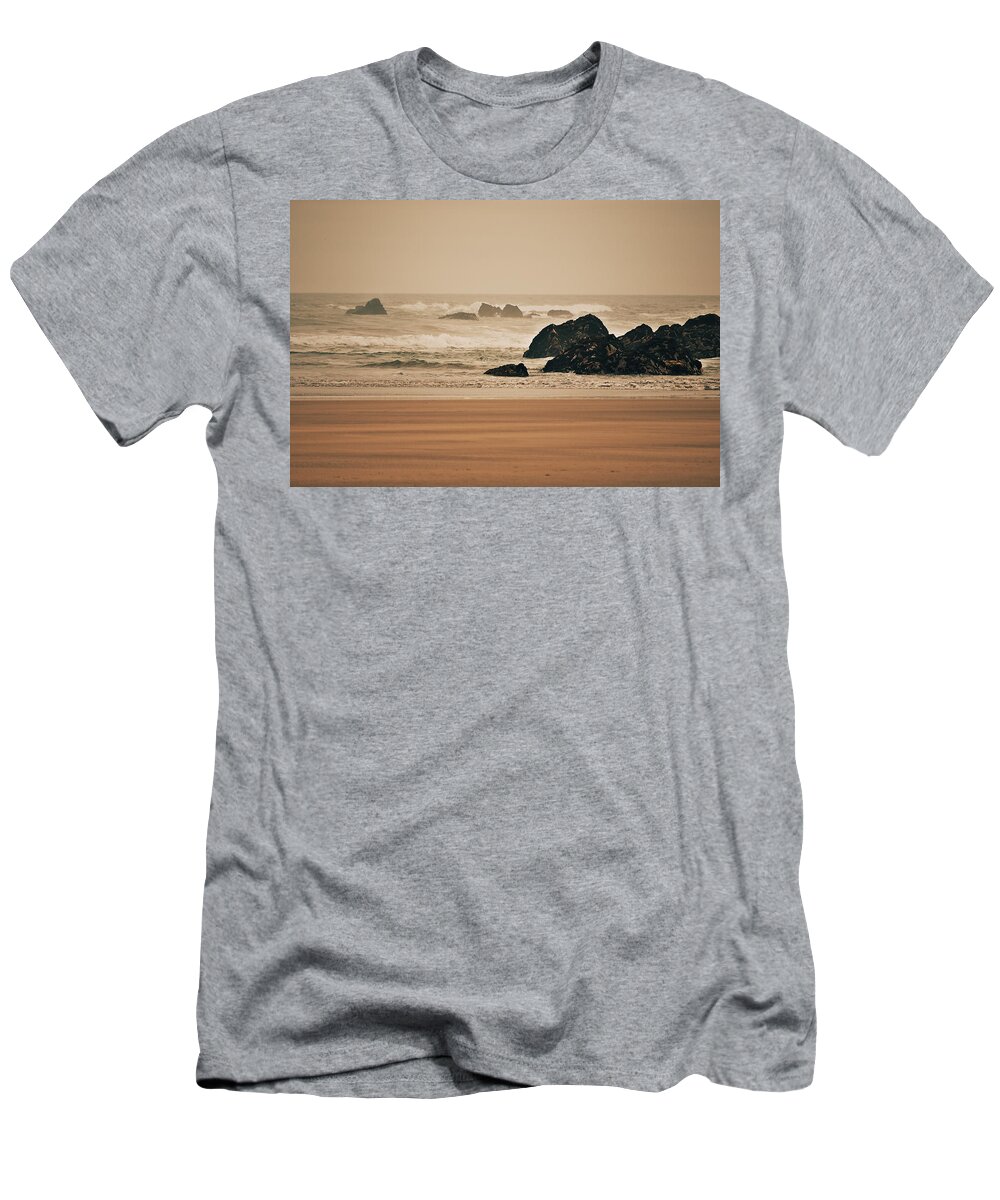Ocean T-Shirt featuring the photograph Beach #1 by Ivan Slosar