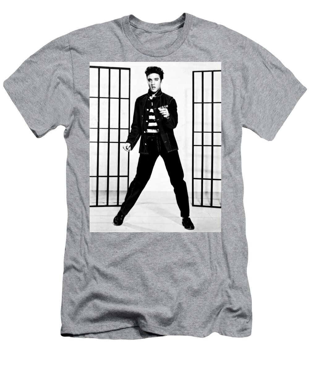 Elvis T-Shirt featuring the photograph Elvis Presley by Doc Braham
