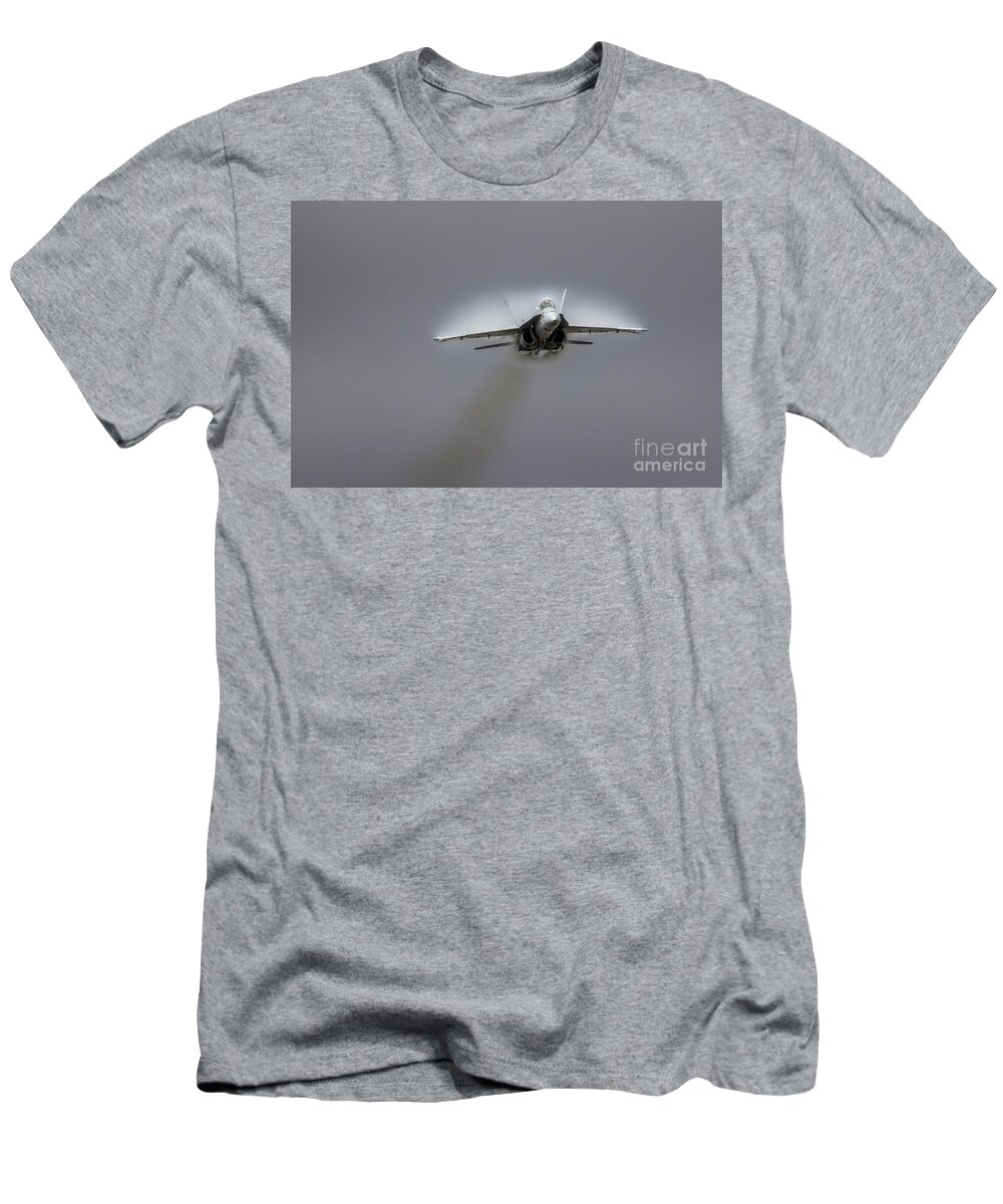 F18 T-Shirt featuring the photograph F18 Super Hornet #1 by Airpower Art