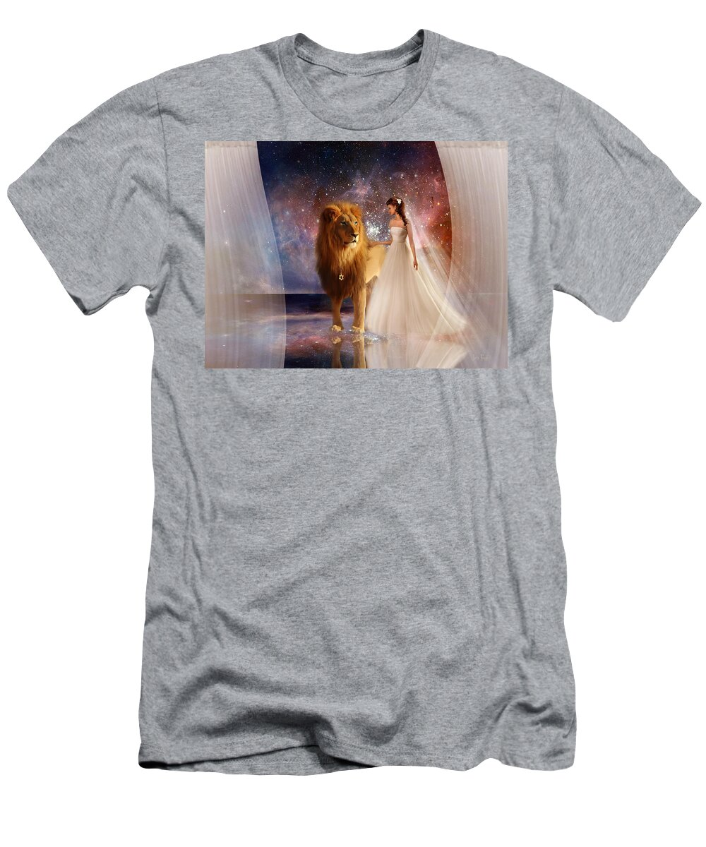 In His Presence T-Shirt featuring the digital art In His Presence by Jennifer Page