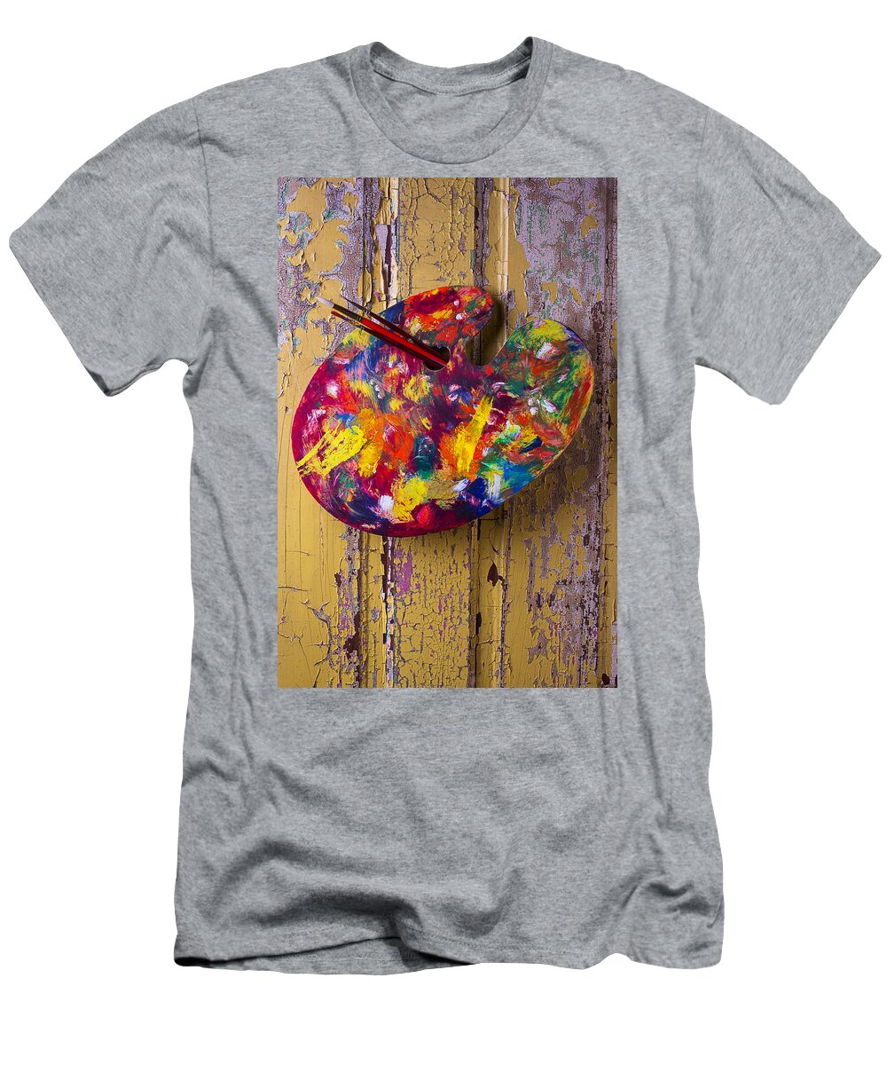 Painters T-Shirt featuring the photograph Painters Palette #1 by Garry Gay