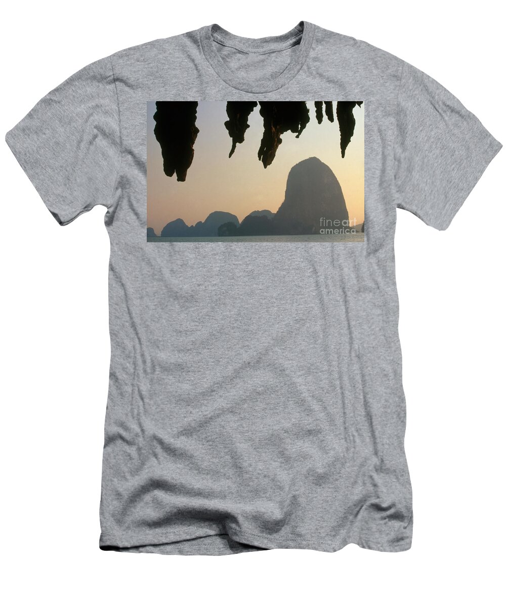 Phangnga Bay National Park T-Shirt featuring the photograph Phang Nga Bay National Park, Thailand #1 by Art Wolfe