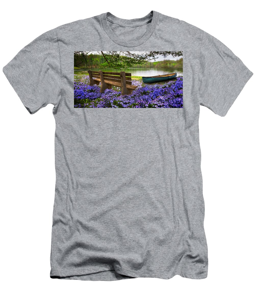 Appalachia T-Shirt featuring the photograph Tranquility by Debra and Dave Vanderlaan