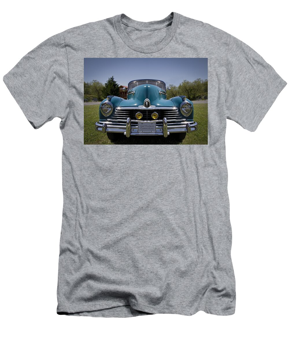 '47 T-Shirt featuring the photograph 1947 Hudson Commodore by Debra and Dave Vanderlaan