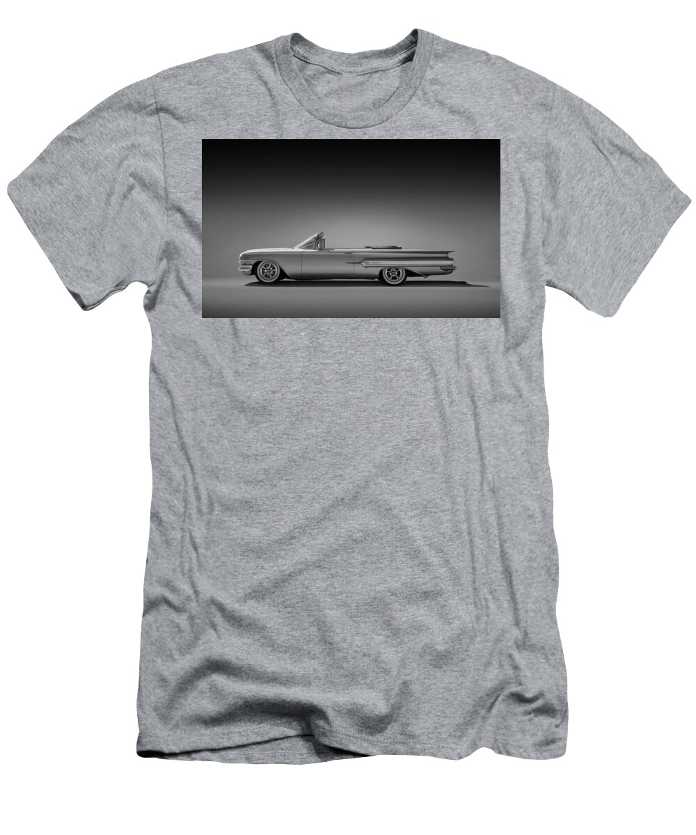 Car T-Shirt featuring the digital art 1960 Impala Convertible Coupe by Douglas Pittman