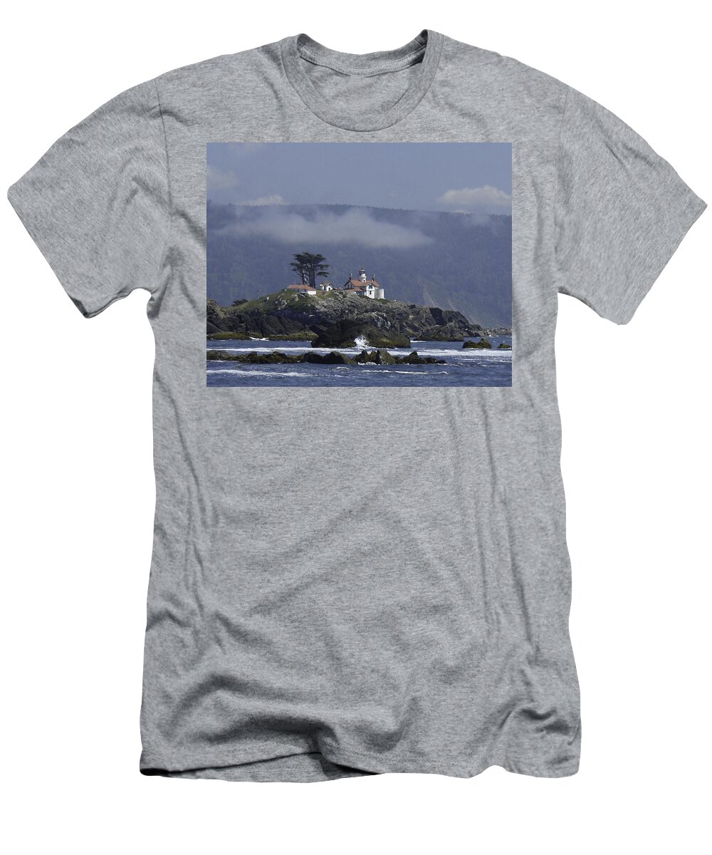 Battery Point Lighthouse T-Shirt featuring the photograph Battery Point Lighthouse #2 by Betty Depee