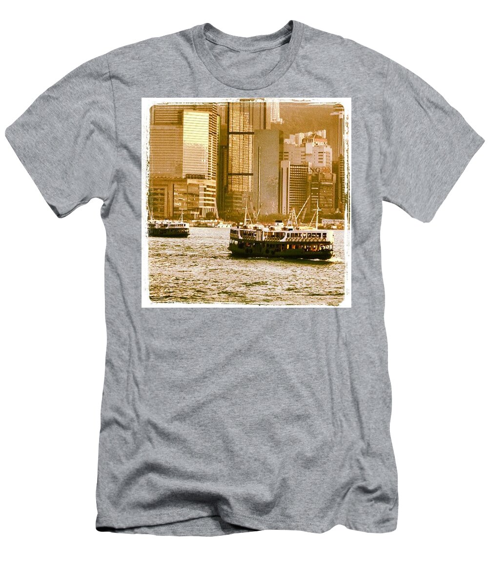  T-Shirt featuring the photograph Star Ferry #2 by Lorelle Phoenix