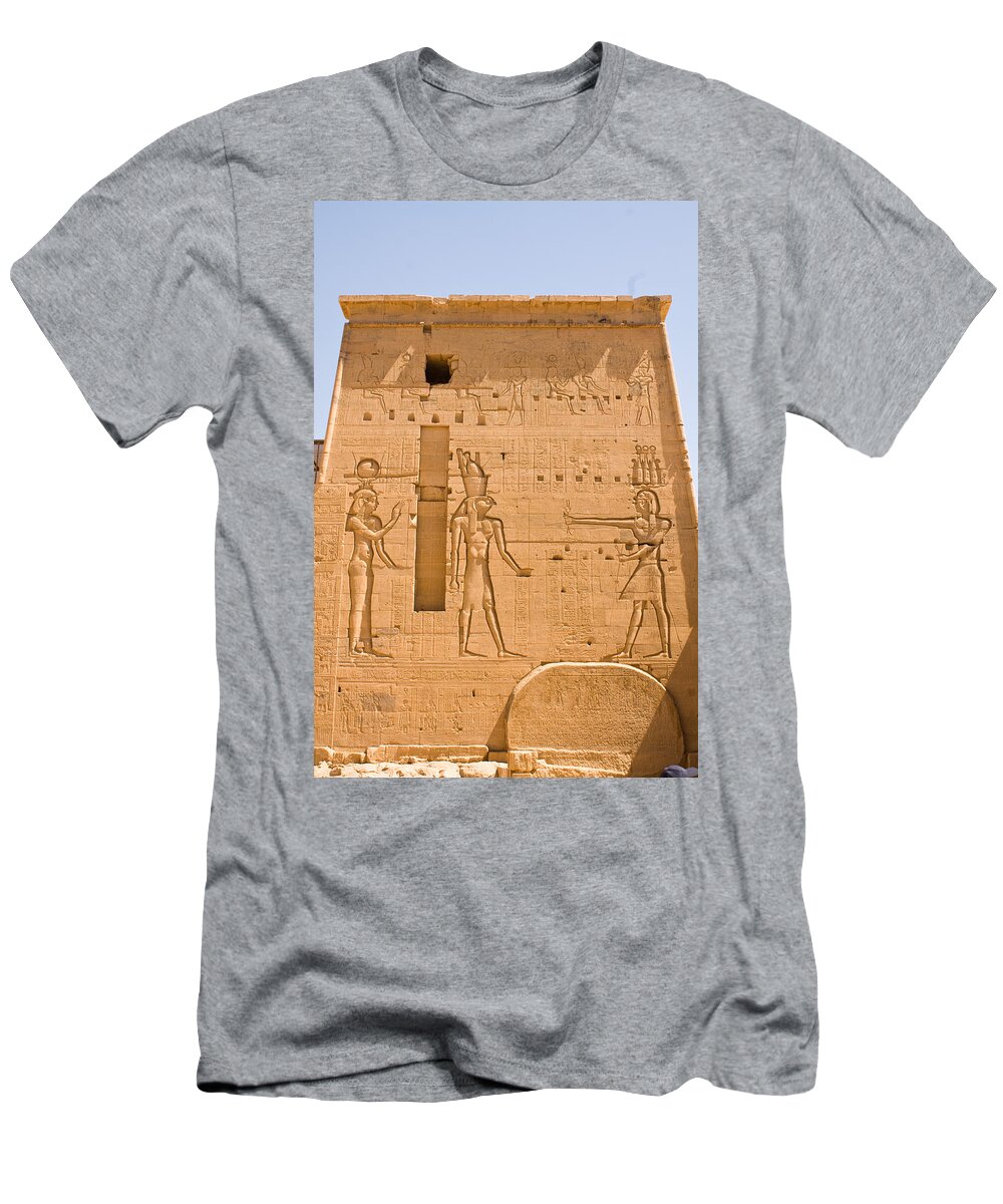  T-Shirt featuring the photograph Temple Wall Art #2 by James Gay