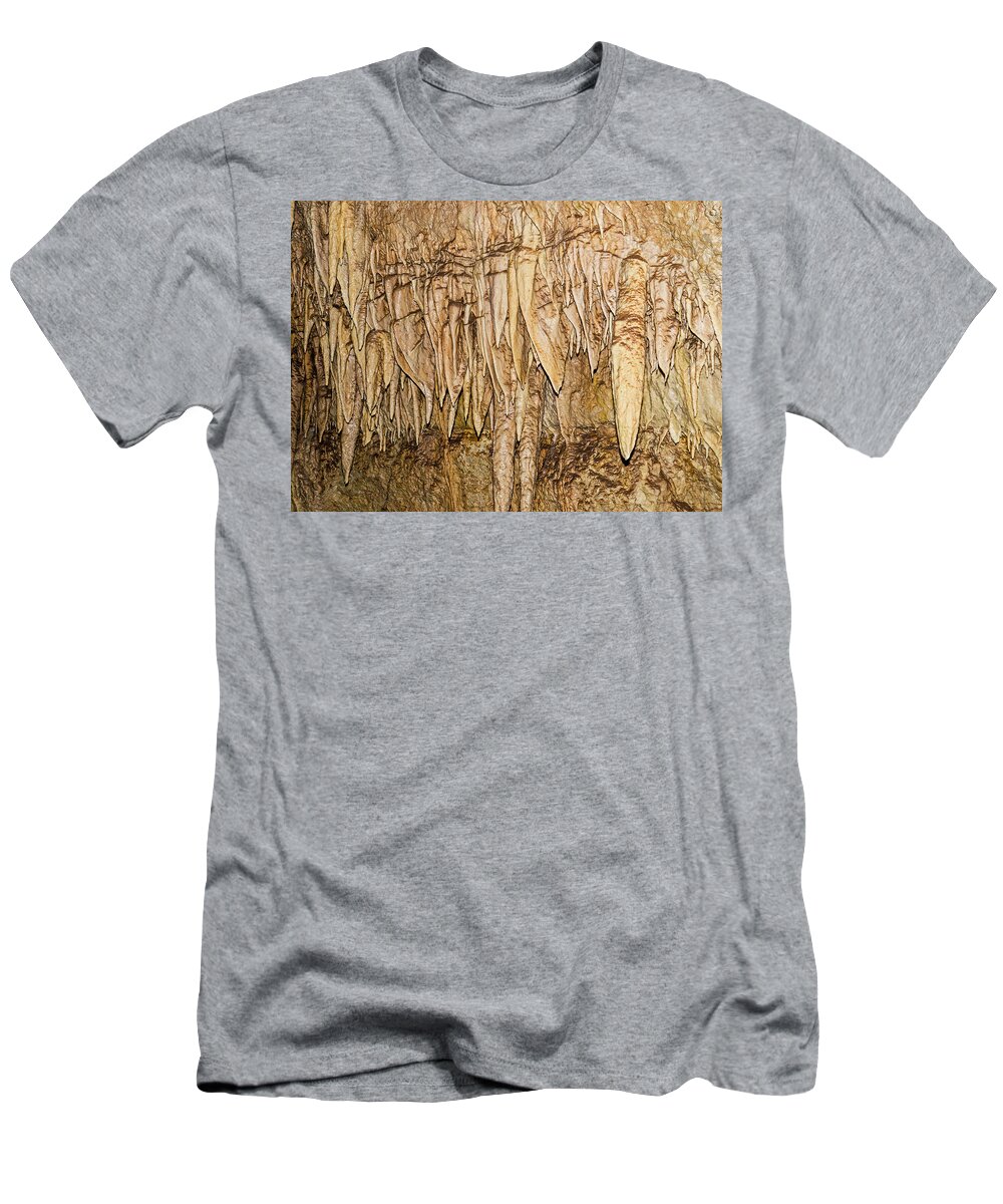 Nature T-Shirt featuring the photograph Natural Bridge Caverns, San Antonio, Tx #34 by Millard H. Sharp