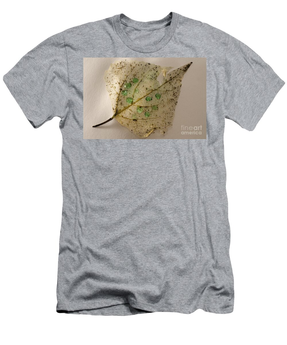 Leaf T-Shirt featuring the photograph Leaf #4 by Mats Silvan
