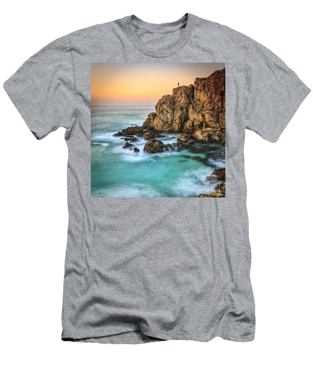 Galicia T-Shirt featuring the photograph Penencia Point Galicia Spain #4 by Pablo Avanzini