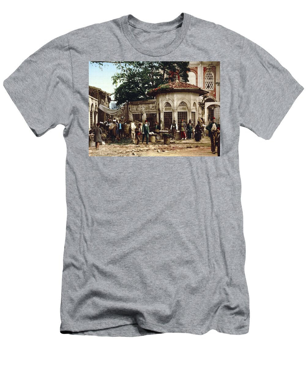 1895 T-Shirt featuring the photograph Constantinople, C1895 #6 by Granger