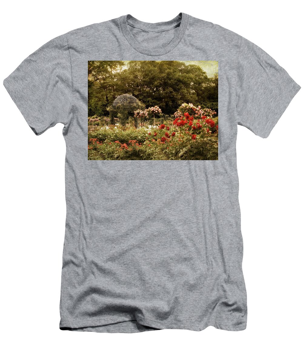 Garden T-Shirt featuring the photograph Garden Gazebo #6 by Jessica Jenney