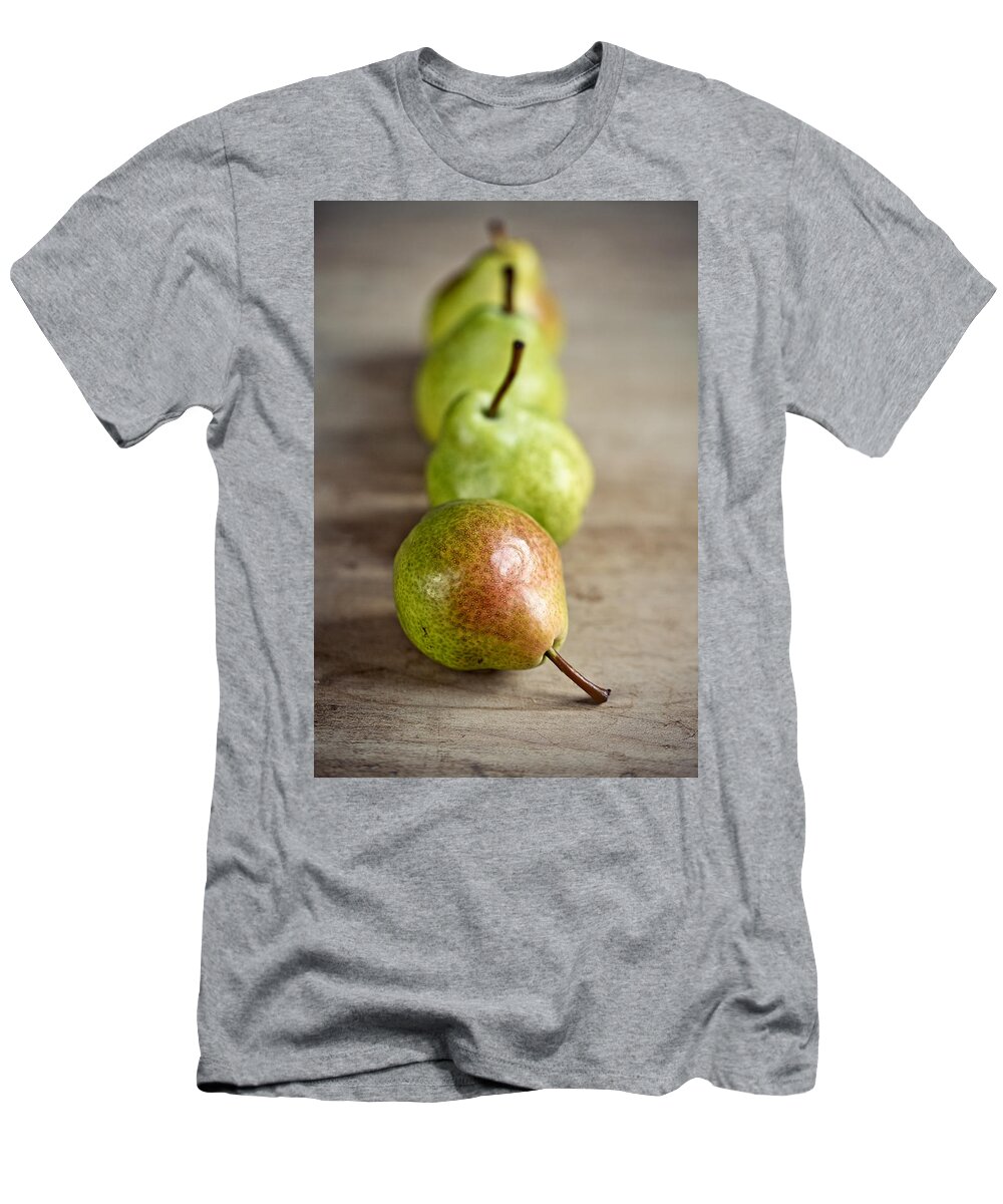 Pear T-Shirt featuring the photograph Pears #6 by Nailia Schwarz