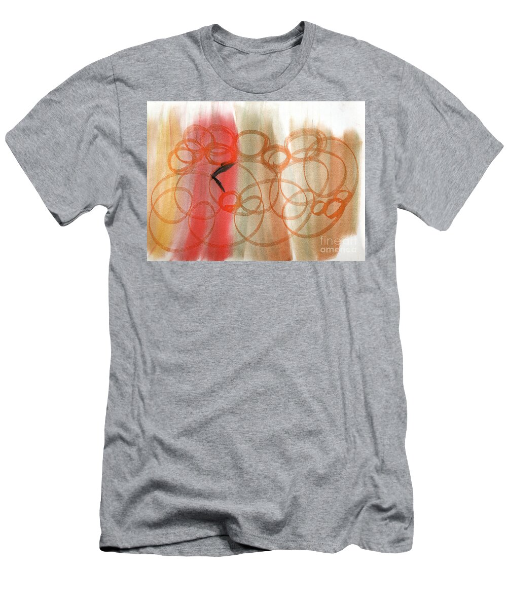  T-Shirt featuring the drawing Untitled #650 by Taylor Webb