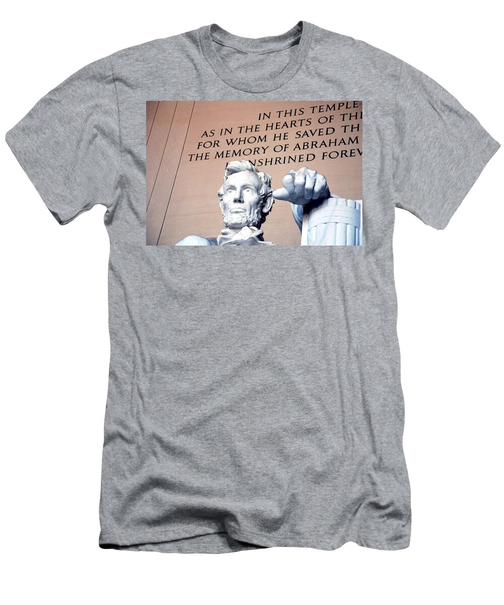 Washington T-Shirt featuring the photograph Lincoln Memorial by Kenny Glover