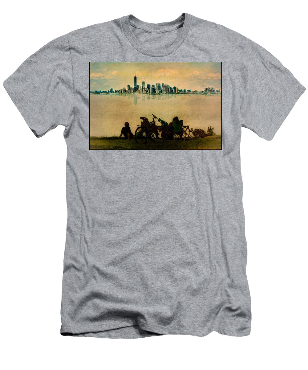 Staten Island T-Shirt featuring the photograph A Staten Island Fantasy by Chris Lord