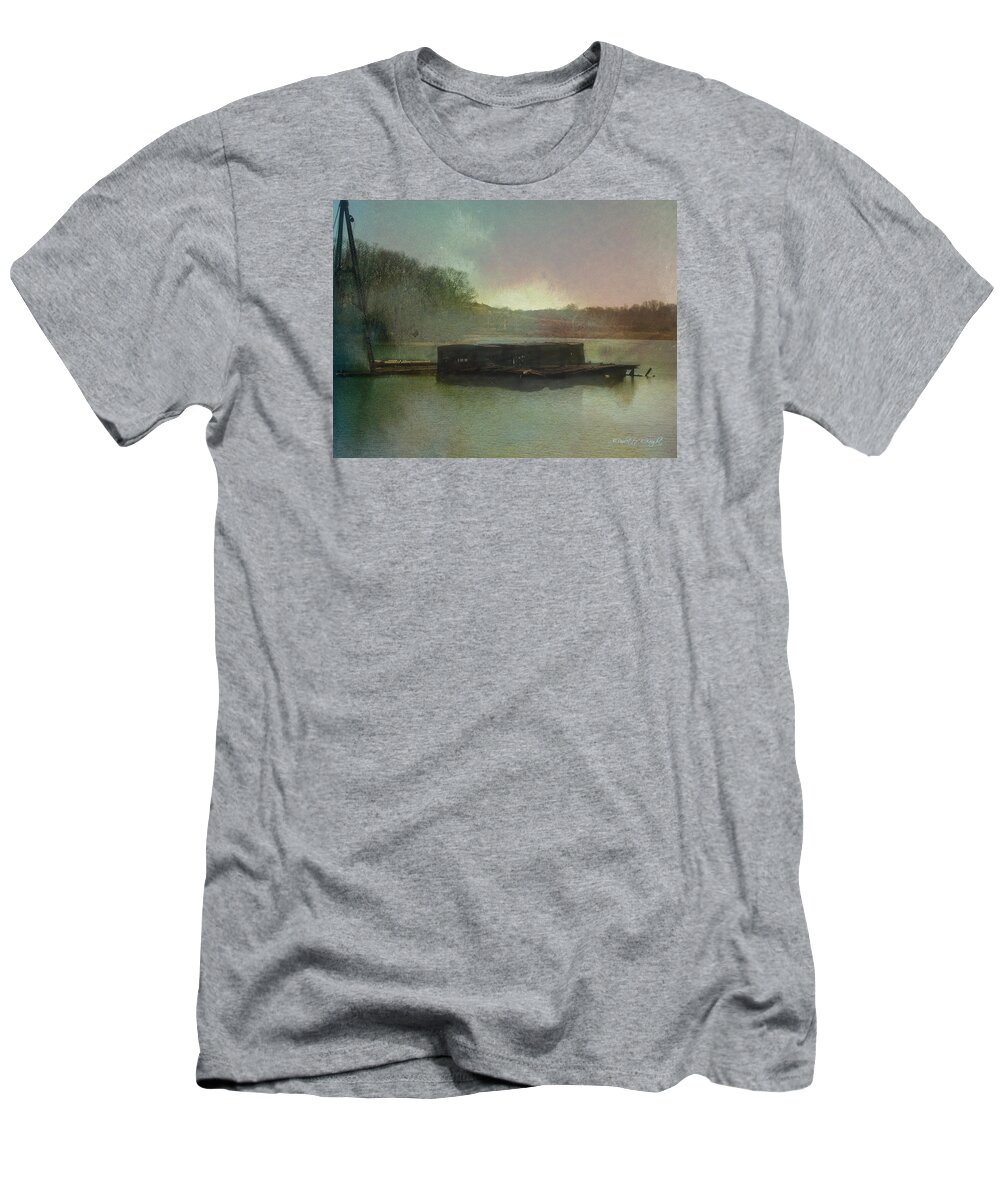 Wright T-Shirt featuring the photograph Abandoned by Paulette B Wright