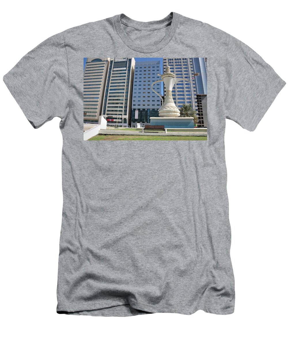 Abu Dhabi T-Shirt featuring the photograph Abu Dhabi Al Ittihad Square by Steven Richman