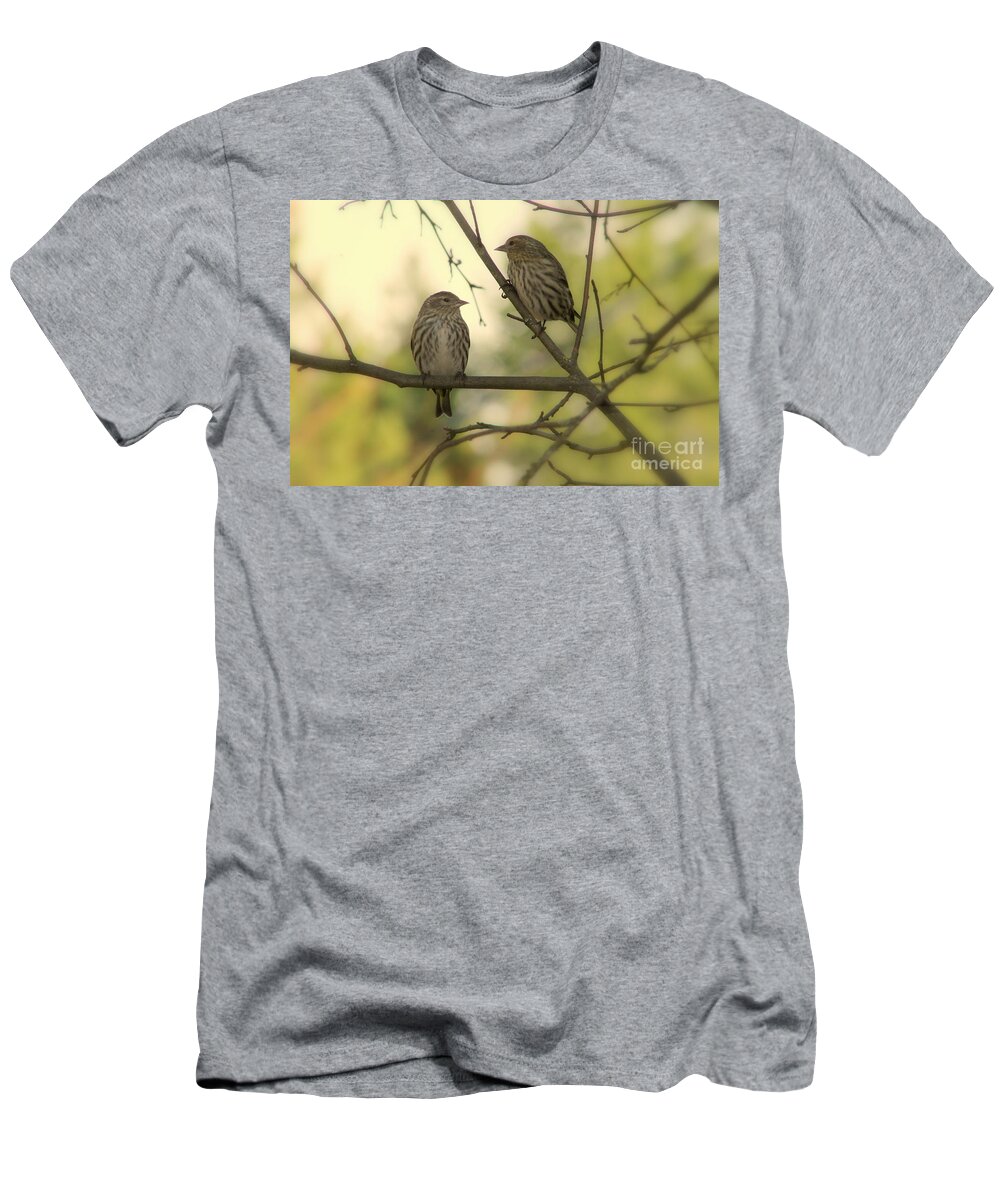 Pine T-Shirt featuring the photograph Afternoon Sit by Leone Lund