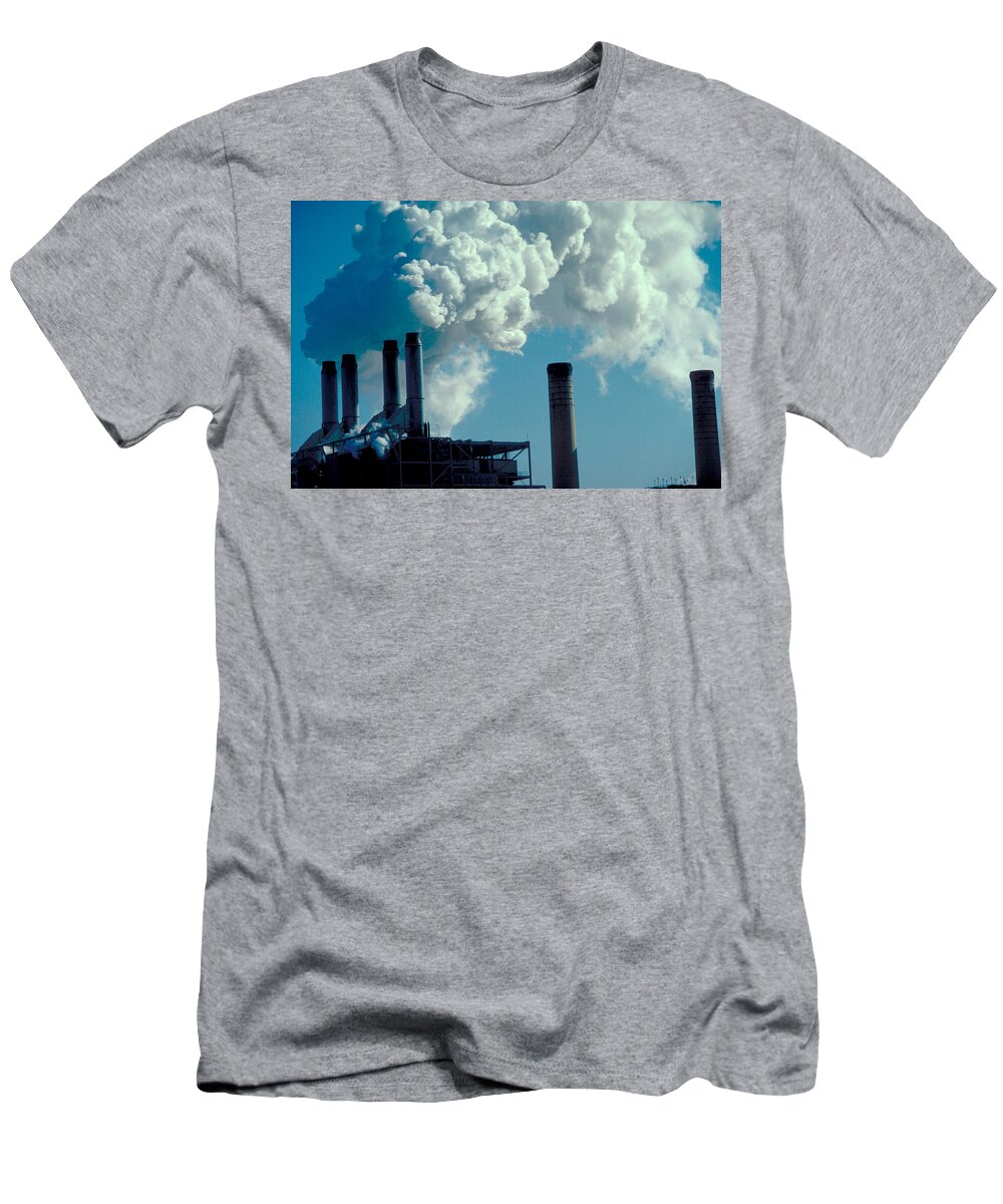 Air Pollution T-Shirt featuring the photograph Air Pollution by Eunice Harris