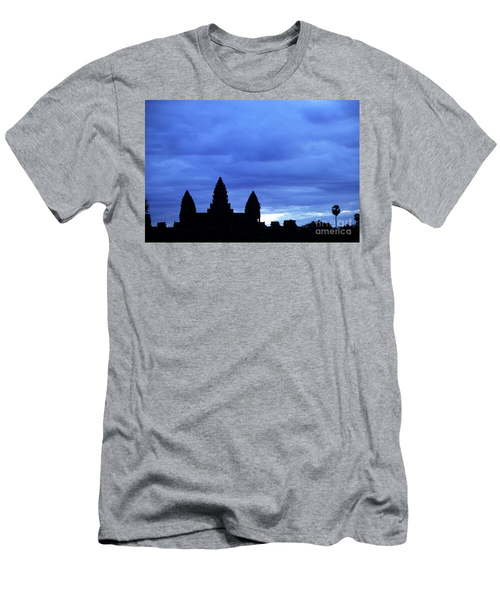 Angkor Wat T-Shirt featuring the photograph Angkor Wat Sunrise 01 by Rick Piper Photography