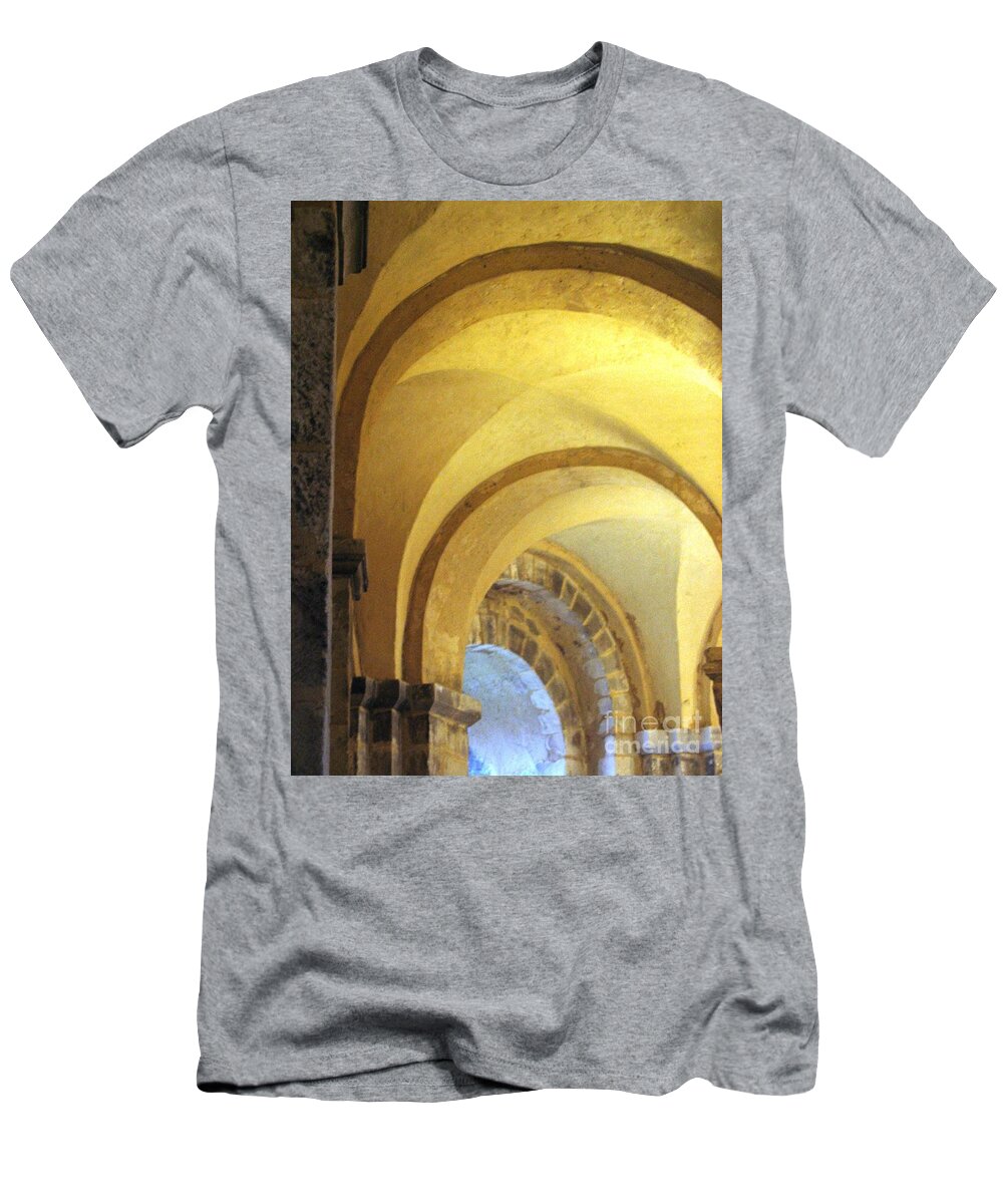 St. John's Chapel T-Shirt featuring the photograph Arched by Denise Railey