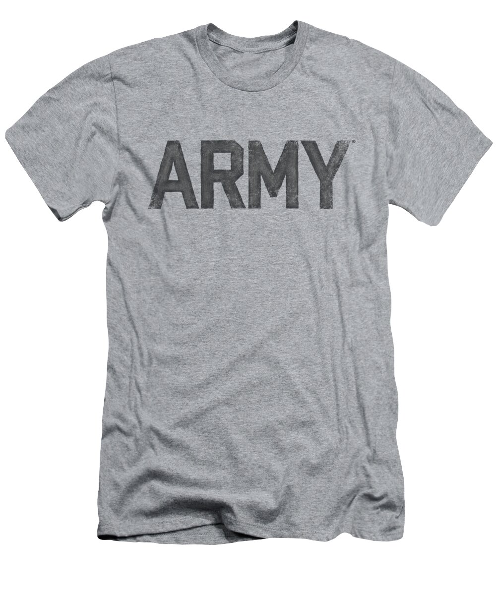 Air Force T-Shirt featuring the digital art Army - Star by Brand A