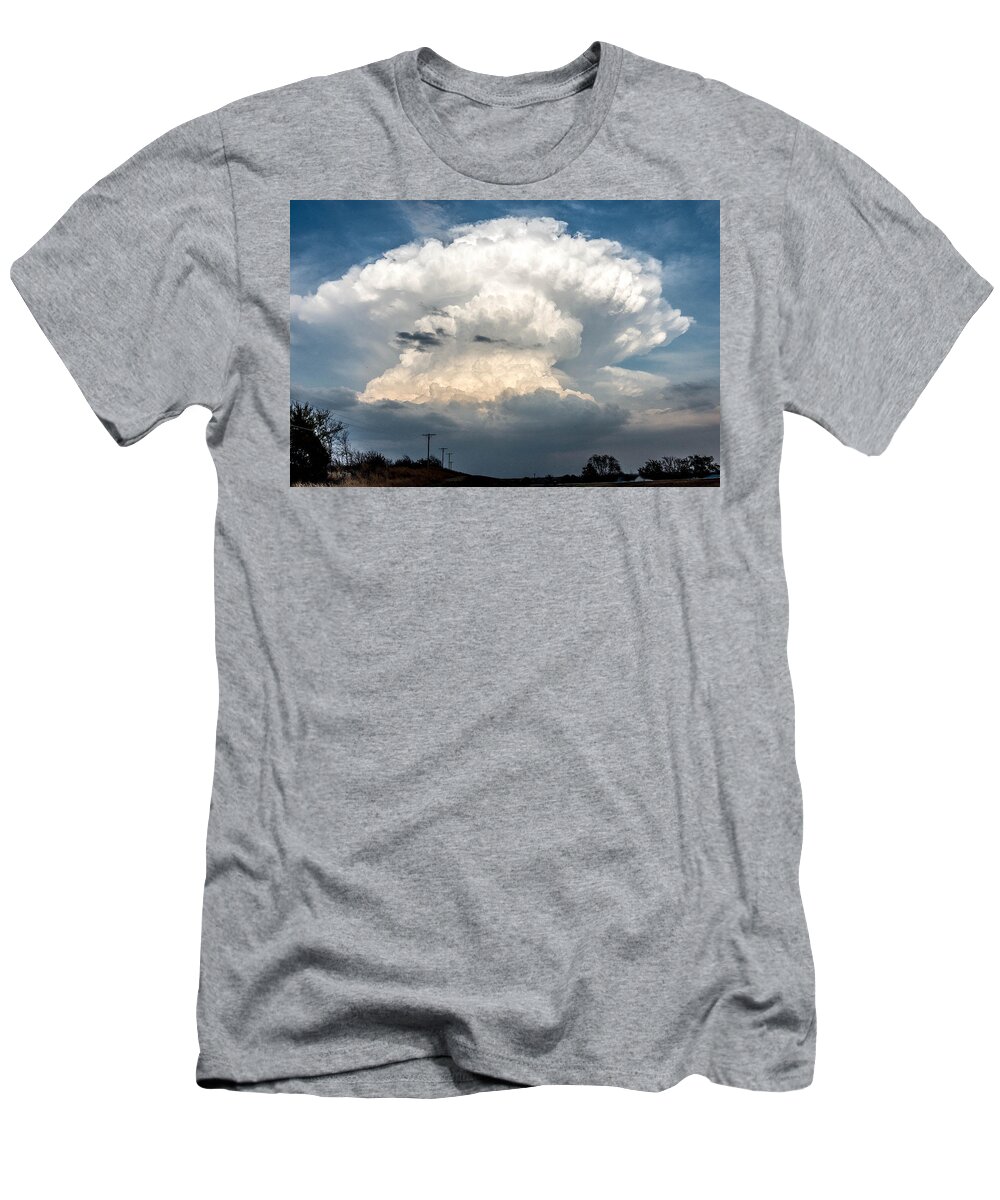 Thunderstorm T-Shirt featuring the photograph Atomic Cumulus by Marcus Hustedde