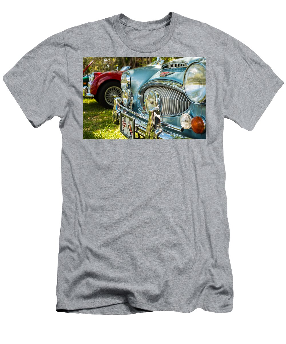 1960s T-Shirt featuring the photograph Austin Healey by Raul Rodriguez