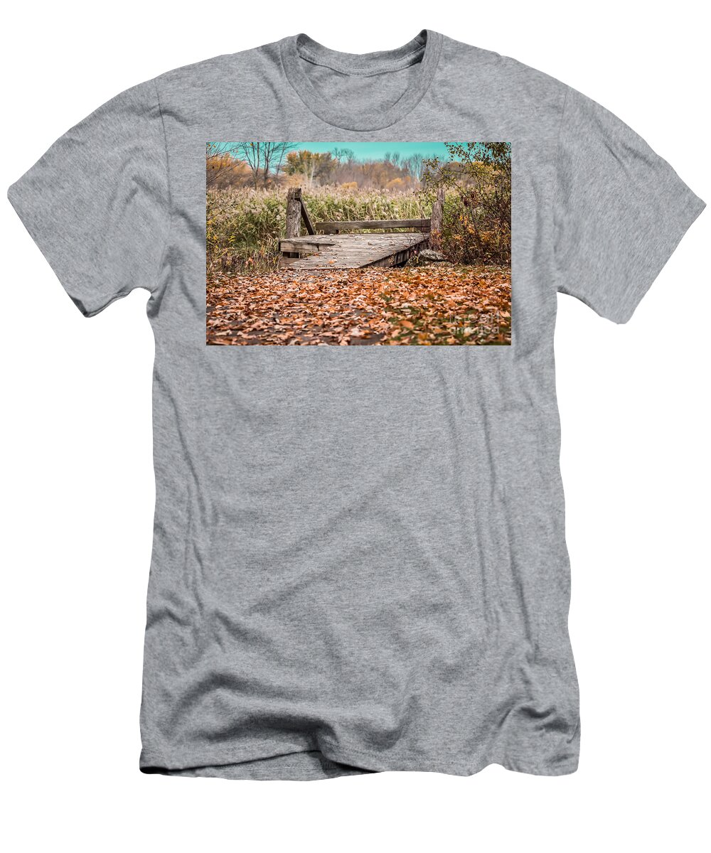 Fall T-Shirt featuring the photograph Autumn Splender by Nikki Vig