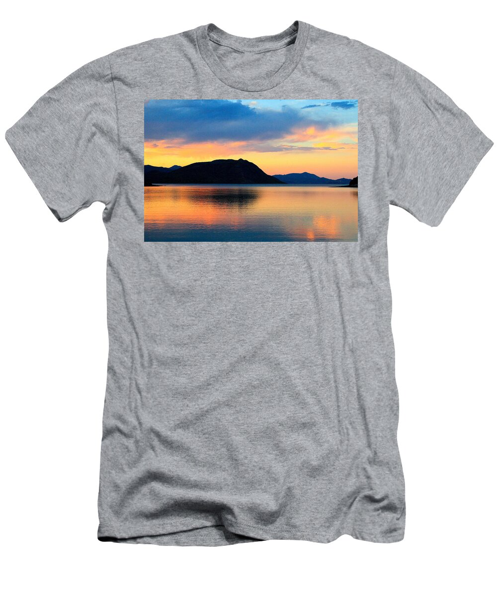Bay T-Shirt featuring the photograph Bahia Concepcion Solitude by Robert McKinstry