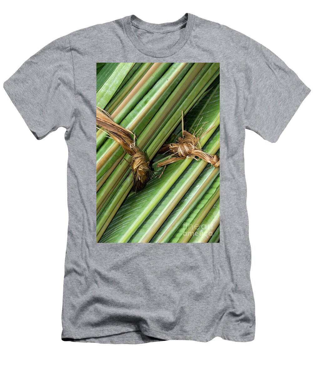Roll T-Shirt featuring the photograph Banana Leaves by Rick Piper Photography