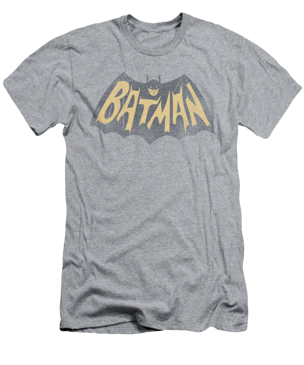 Batman T-Shirt featuring the digital art Batman Classic Tv - Show Logo by Brand A