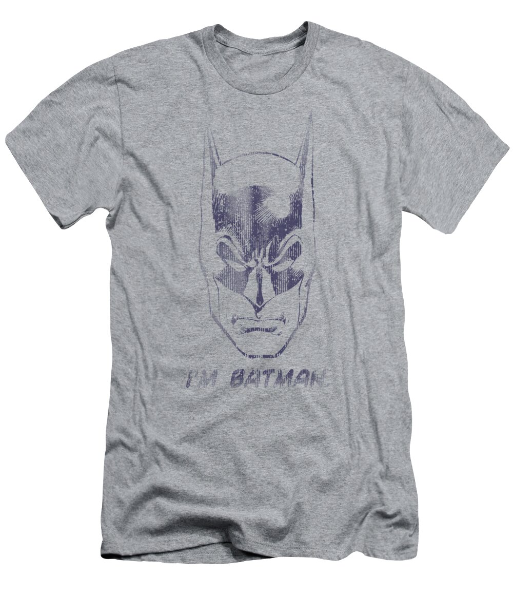  T-Shirt featuring the digital art Batman - I'm Batman by Brand A