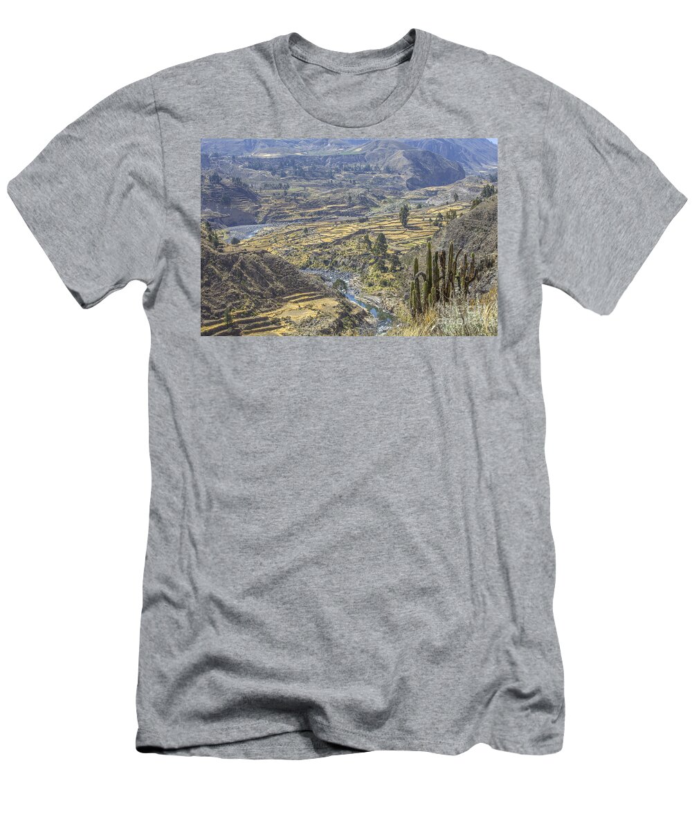 Colca Canyon T-Shirt featuring the photograph Beautiful Colca Canyon by Patricia Hofmeester