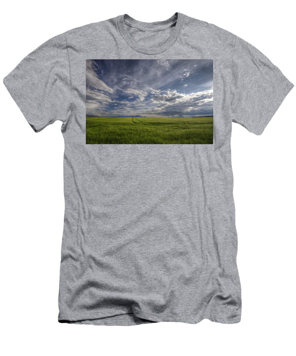 Agricultural T-Shirt featuring the photograph Beautiful countryside by Ivan Slosar