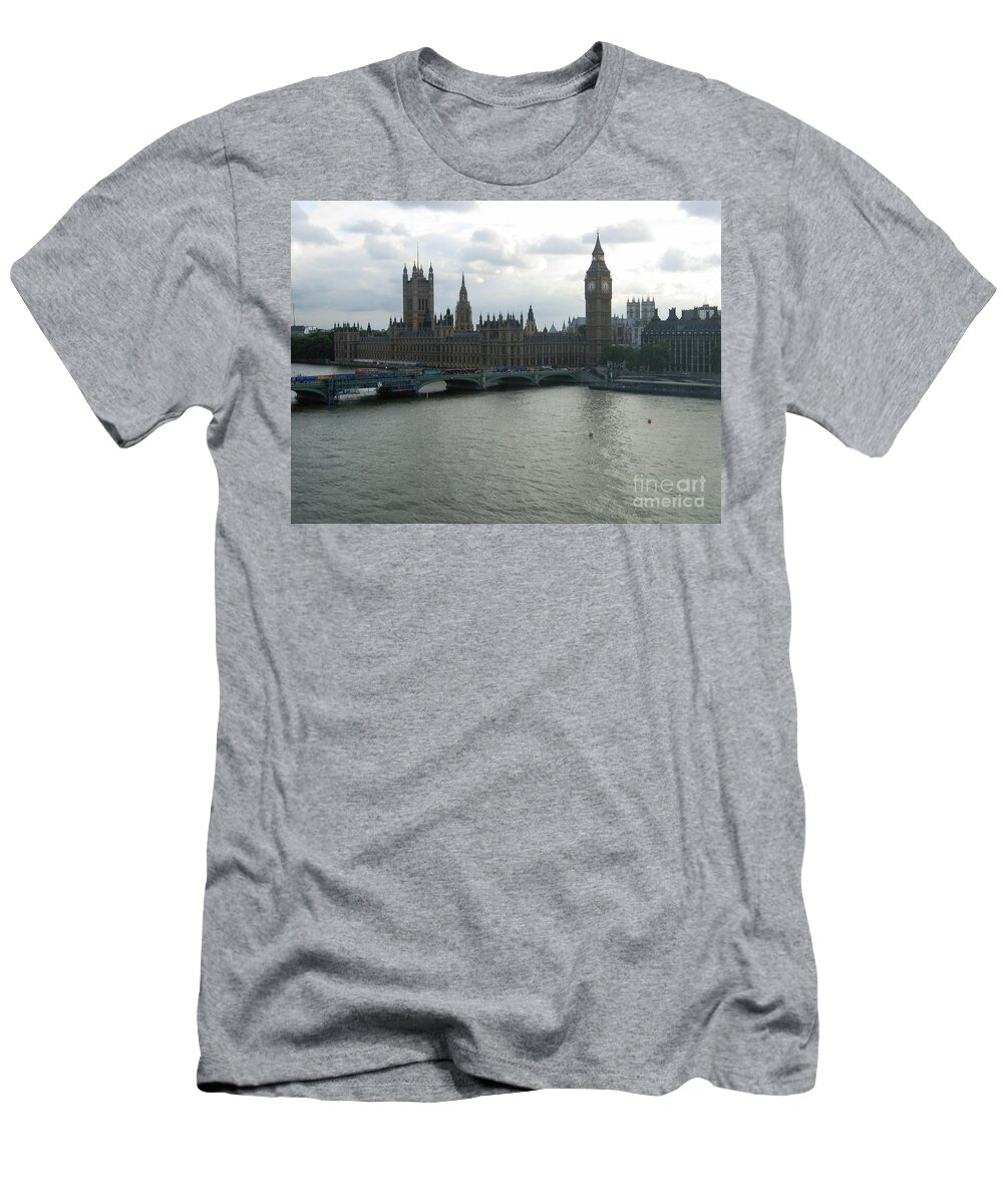 Houses Of Parliament T-Shirt featuring the photograph Beauty In Silhouette by Denise Railey