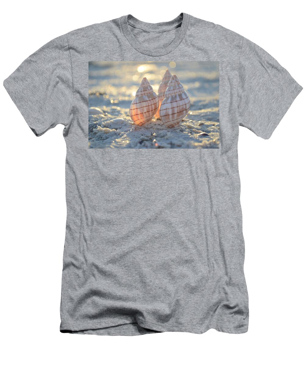 Seashell T-Shirt featuring the photograph Blissful by Melanie Moraga