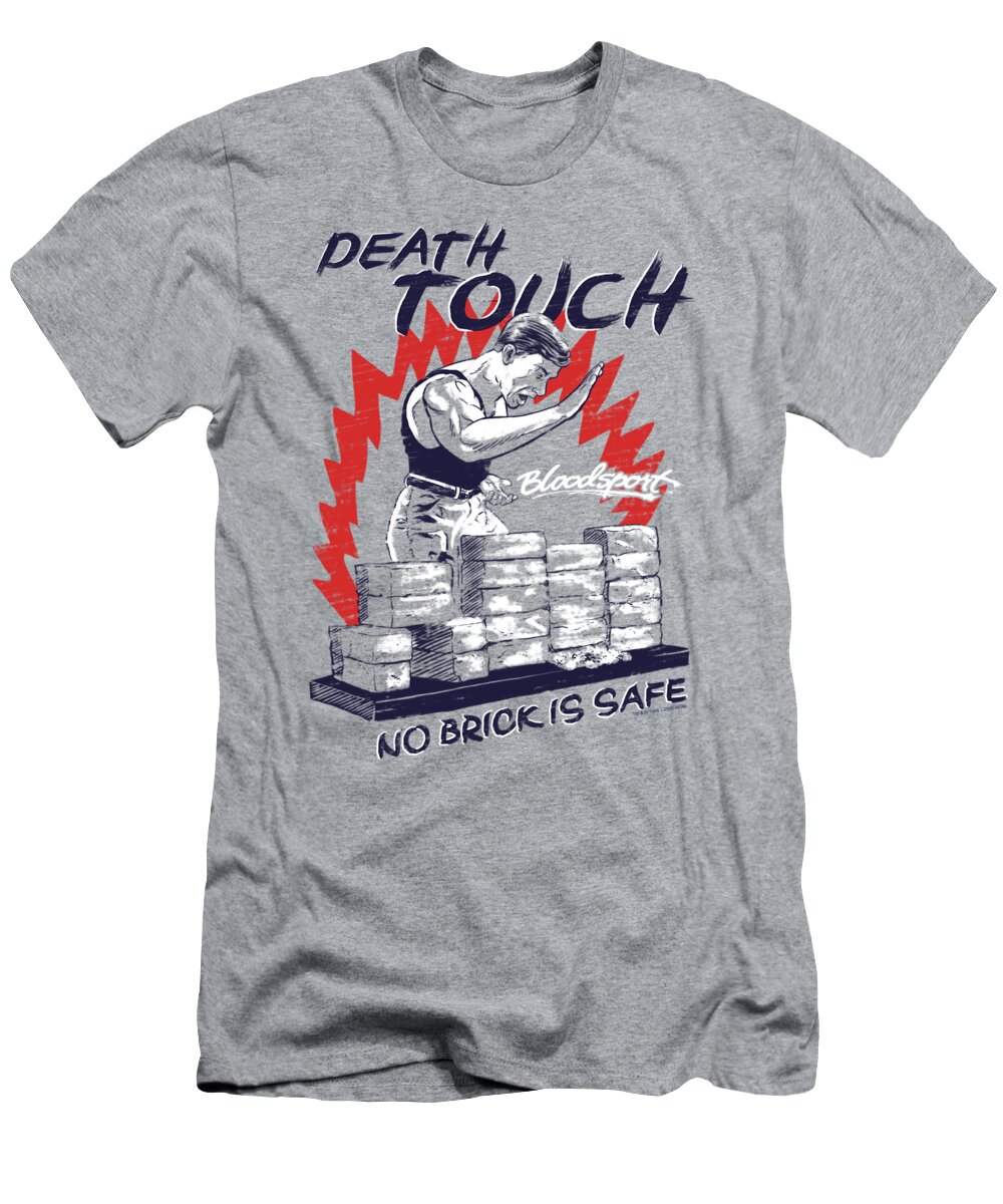  T-Shirt featuring the digital art Bloodsport - Death Touch by Brand A